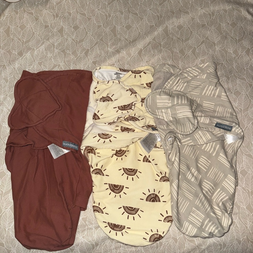 Swaddle Me set of three